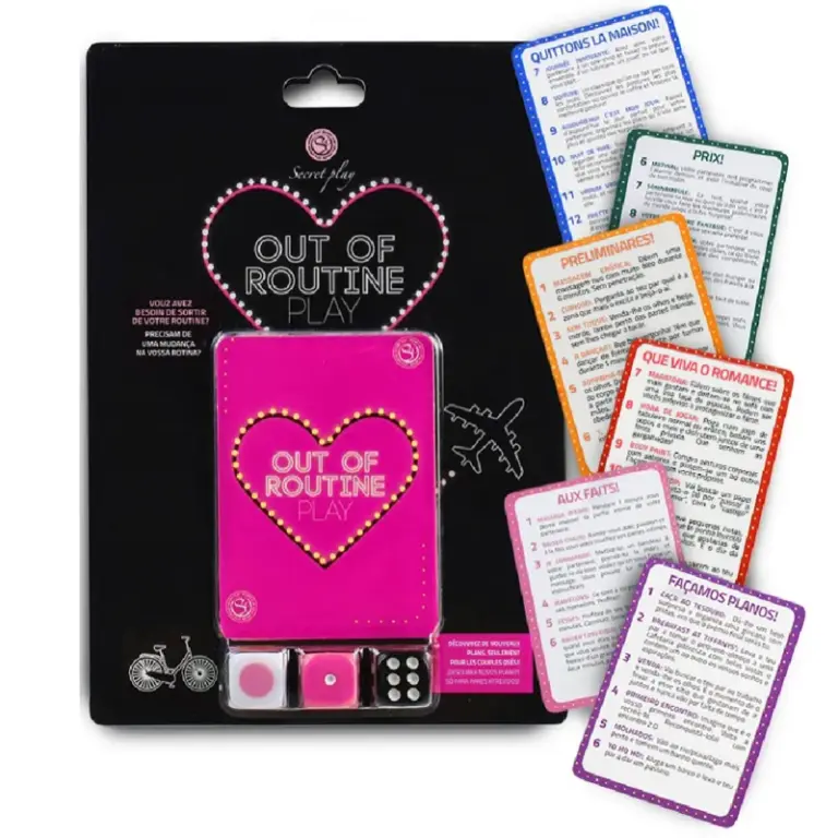 Secret Play - Out of Routine Play: Juego Erótico para Romper la Rutina