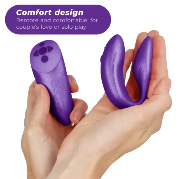 We-Vibe - Vibrador de parejas Chorus con control Squeeze lila - Imagen 3