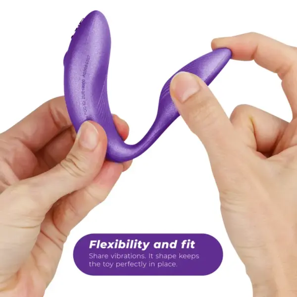 We-Vibe - Vibrador de parejas Chorus con control Squeeze lila - Imagen 4