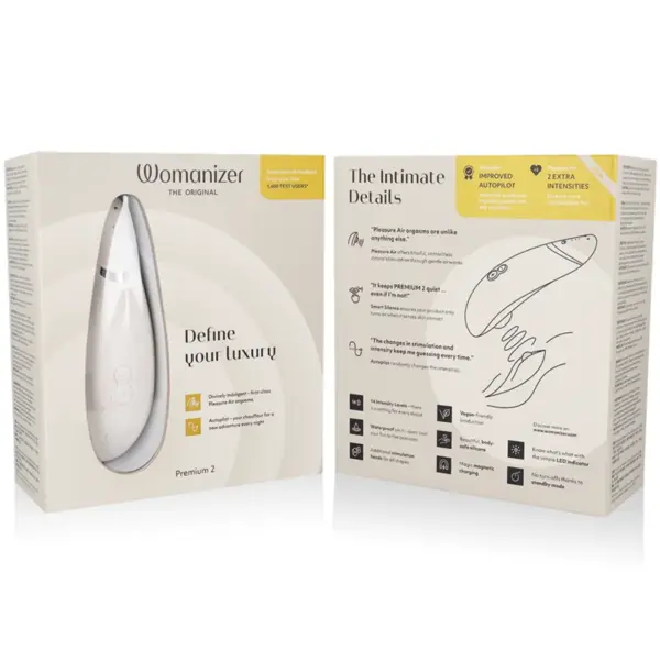 Womanizer - Premium 2 Estimulador de Clítoris Gris - Imagen 7