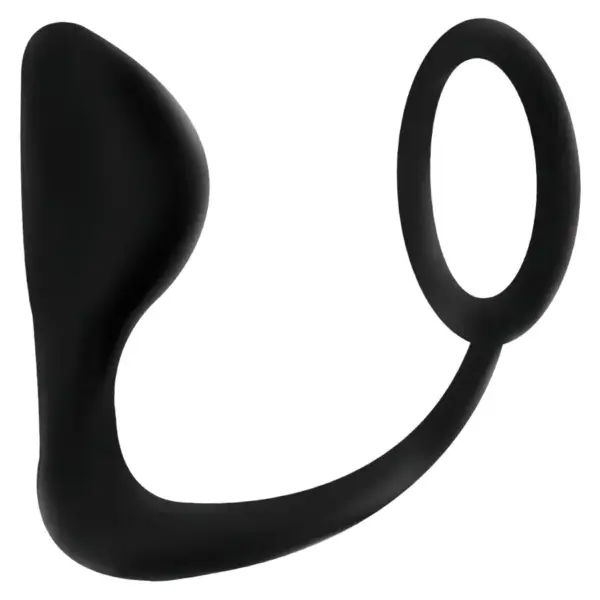 ADDICTED TOYS - Plug anal con anillo pene negro para un placer ilimitado - Imagen 3