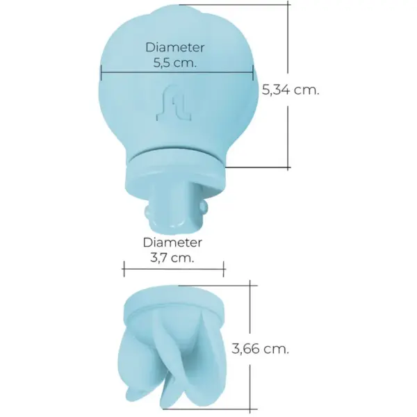 ADRIEN LASTIC - CARESS ESTIMULADOR CLITORIS AZUL - Imagen 6