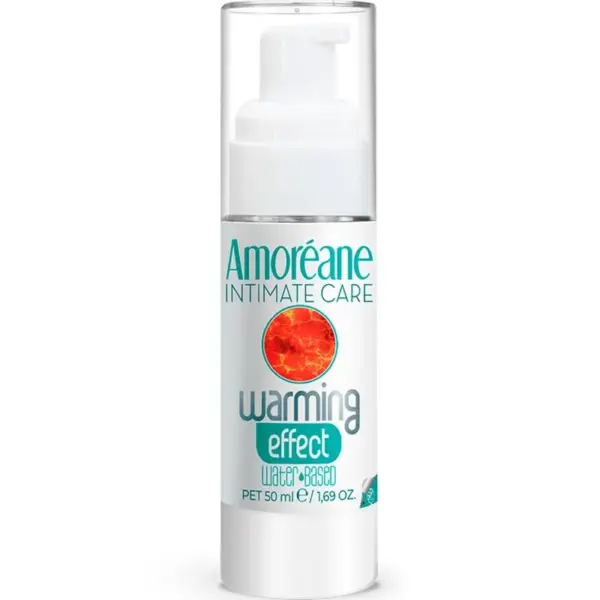 AMOREANE - Lubricante base de agua efecto calor 50 ml