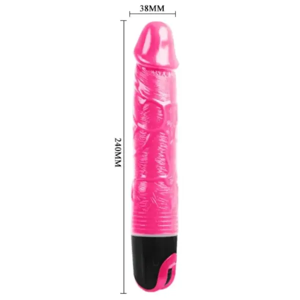 Baile - Vibrador multivelocidad rosa - Imagen 6