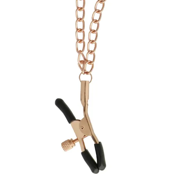 BEGME - Black Edition Collar con Cadena y Pinzas para Pezones - Imagen 6