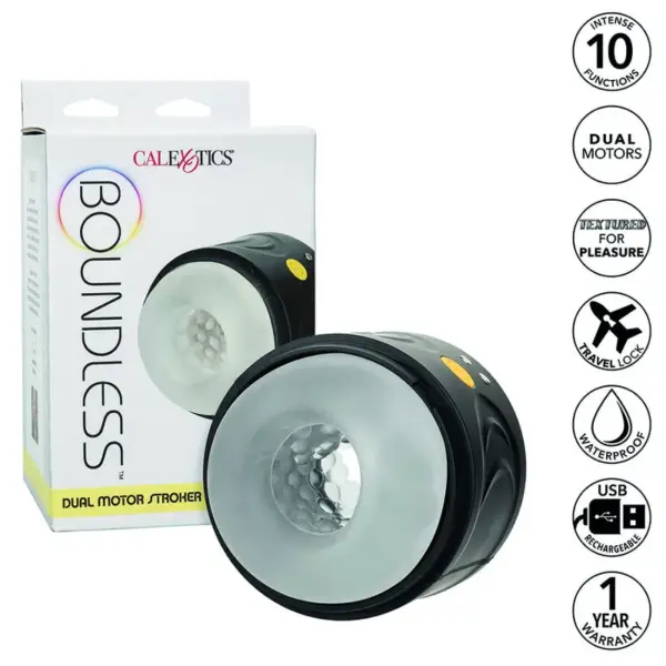 CalExotics - Boundless Masturbador Doble Motor para Placer sin Límites