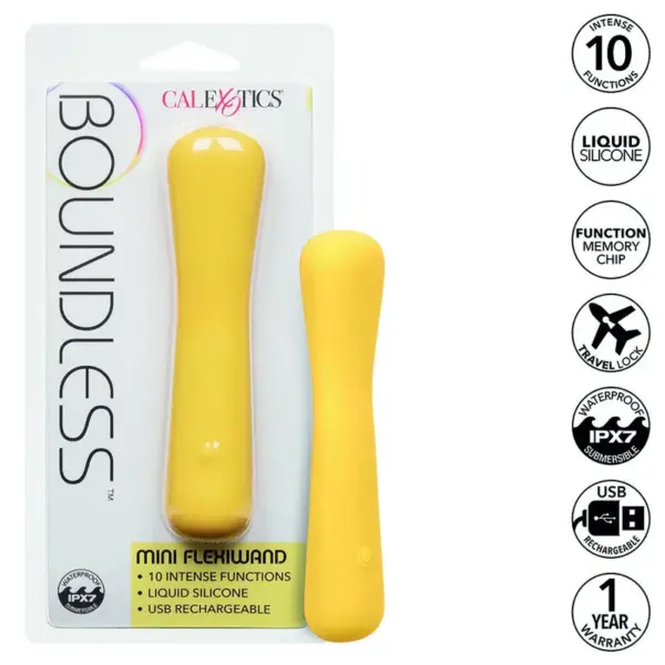 CalExotics - Boundless Mini Wand Flexible para Placer Infinito