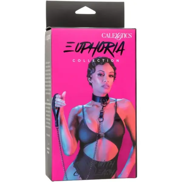 CalExotics - Euphoria Collar con Correa de Cadena para BDSM - Imagen 3