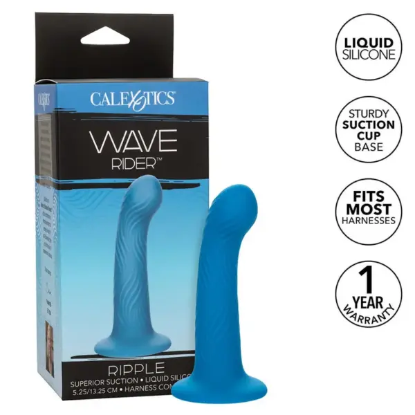 CALEXOTICS - Wave Rider Ripple Plug Anal Azul