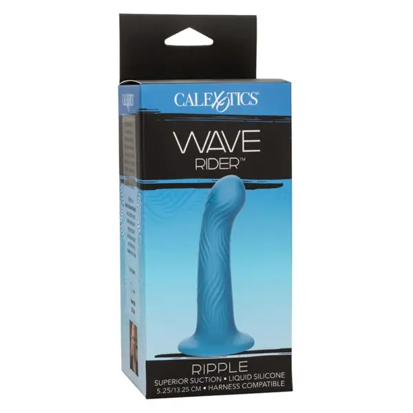 CALEXOTICS - Wave Rider Ripple Plug Anal Azul - Imagen 9