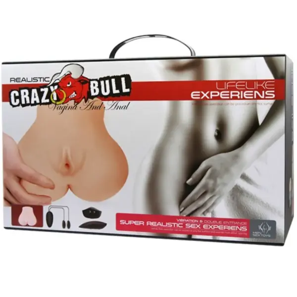 Crazy Bull - Vagina y Ano Realistas con Vibración Posición 7 - Imagen 8