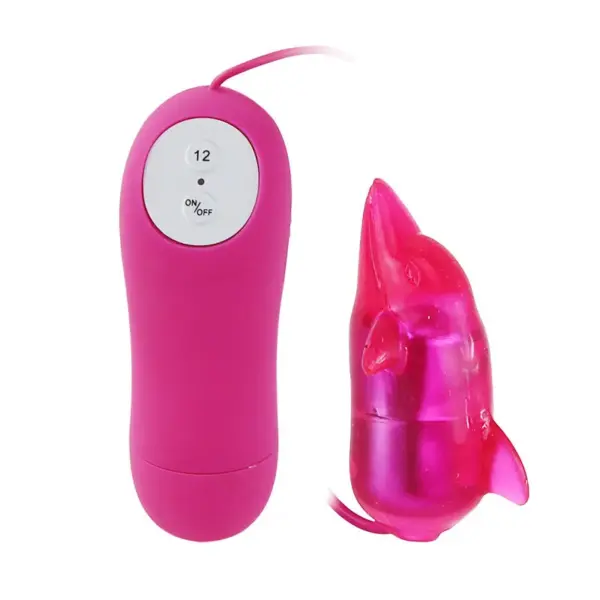 Cute Secret - Mini Delfín Vibrador Acuático Lila 12V