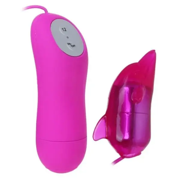 Cute Secret - Mini Delfín Vibrador Acuático Lila 12V - Imagen 2