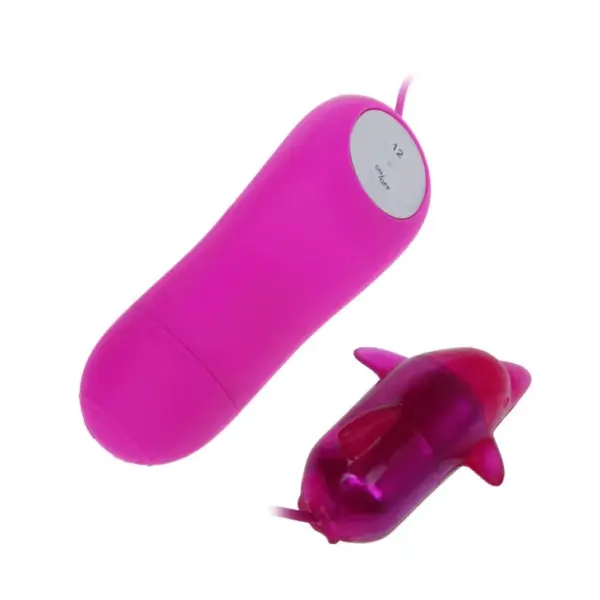 Cute Secret - Mini Delfín Vibrador Acuático Lila 12V - Imagen 3