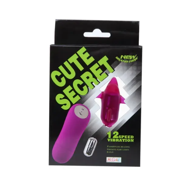 Cute Secret - Mini Delfín Vibrador Acuático Lila 12V - Imagen 7