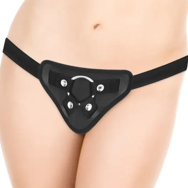 DELTA CLUB - Arnés y Dildo Lila de Silicona Médica de 17 cm - Imagen 7