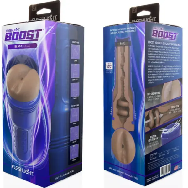 Fleshlight Boost - Masturbador Anal Realista para Placer Extremo - Imagen 4