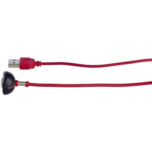 FUN FACTORY - Cargador Magnético USB Rojo para Juguetes Eróticos