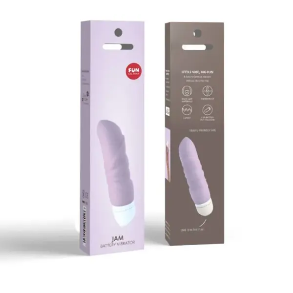 FUN FACTORY - Vibrador Mini JAM Lila: Placer Compacto y Potente - Imagen 3