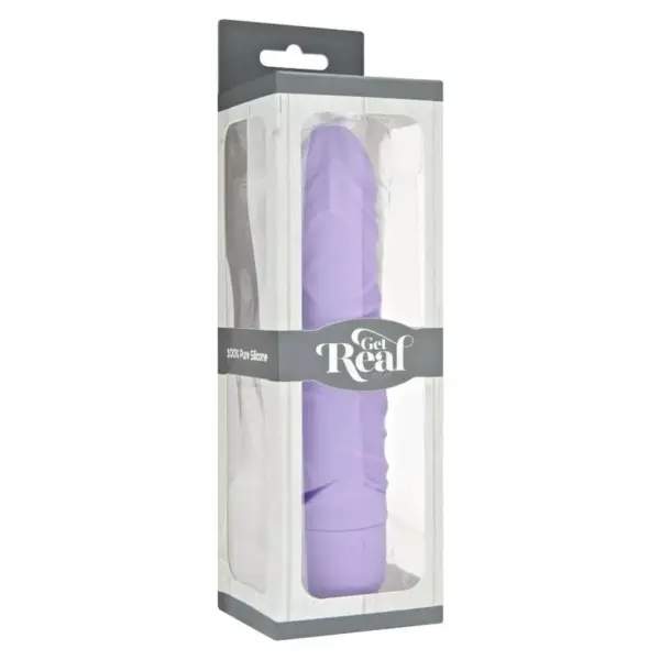 GET REAL - Vibrador Clásico Original Morado - Imagen 3