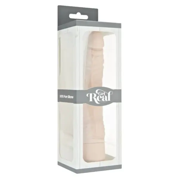 GET REAL - Classic Slim Vibrador Natural - Imagen 3