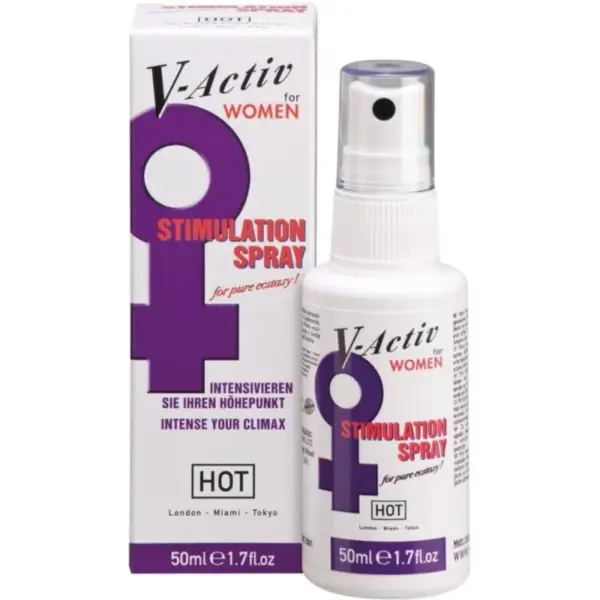 V-Activ Spray Potenciador Mujer 50ml - Estimula tu Placer