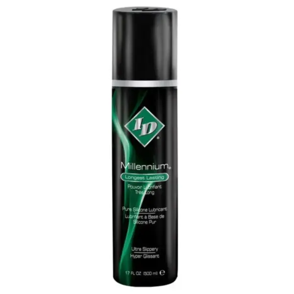 ID MILLENIUM - Lubricante Base Silicona Long Lasting 500 ML