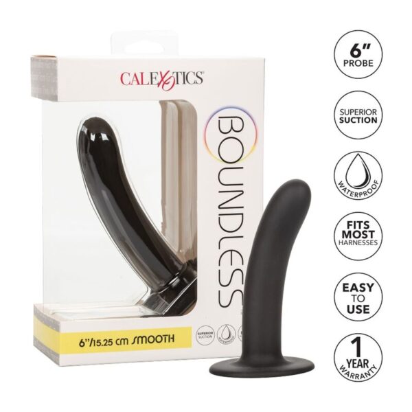 CALEXOTICS - Boundless Dildo Liso 15.25 cm Compatible con Arnés - Imagen 2