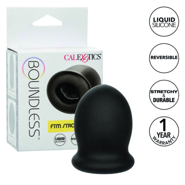 CalExotics - Boundless FTM Stroker Reversible 5cm para Placer Sin Límites