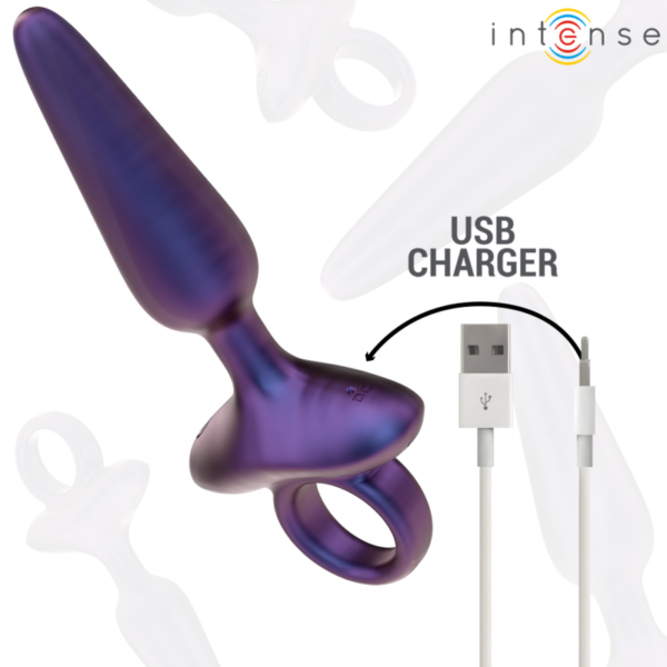 INTENSE - Marlon Plug Anal Vibrador Control Remoto Modelo 4 - Imagen 7