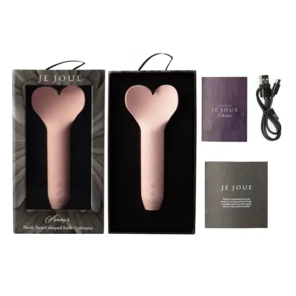 JE JOUE - Amour Bala Vibradora Rosa para Placer Intenso - Imagen 6