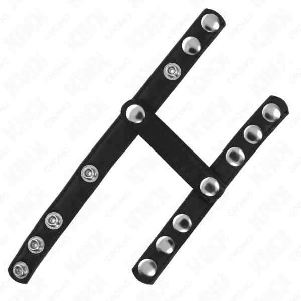 KINK - Anillo Pene con 3 Correas Divisoras de Bolas Ajustable - Imagen 4