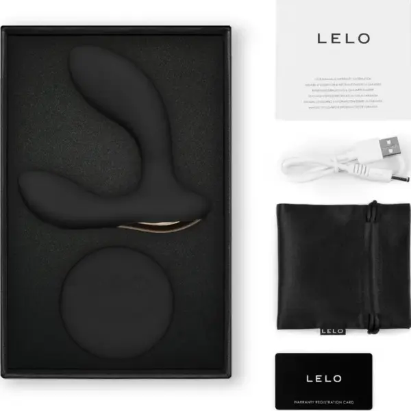 LELO - HUGO 2 Masajeador de Próstata Control Remoto Negro - Imagen 2