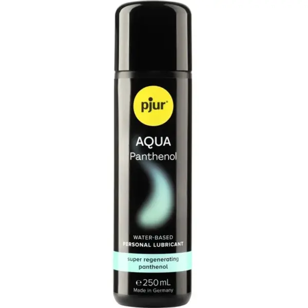 PJUR - AQUA PANTHENOL Lubricante Base Agua 250 ML para Placer Duradero