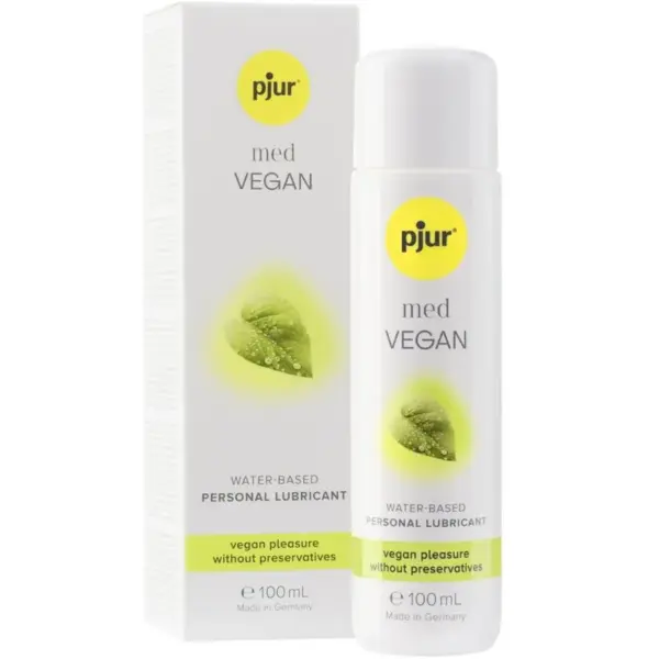 PJUR - Lubricante Vegano Base Agua 100 ML para una Experiencia Suave y Natural