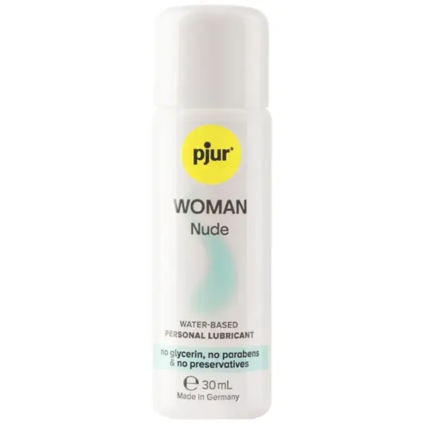 PJUR - Woman Nude Lubricante Base Agua 30 ML: Suavidad y Pureza para Tu Intimidad