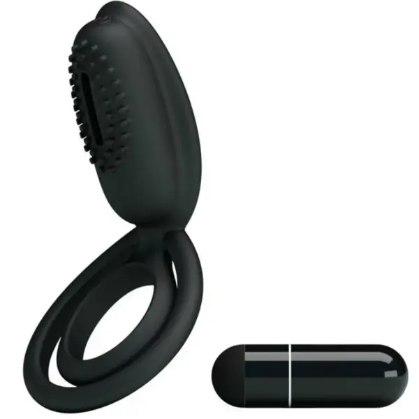 Pretty Love - Anillo Vibrador con Estimulador Clitorial Esther