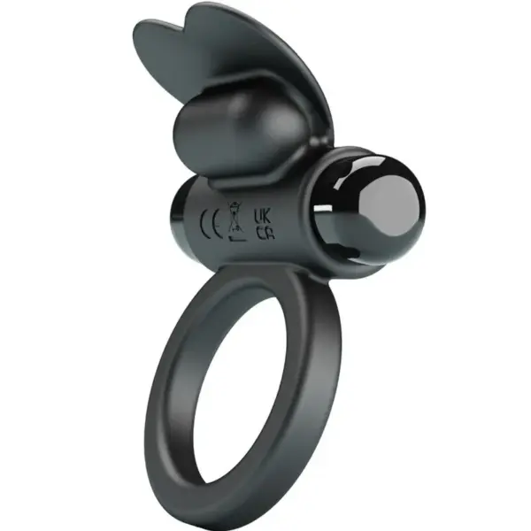 Pretty Love - Anillo vibrador conejo 10 vibraciones negro - Imagen 2