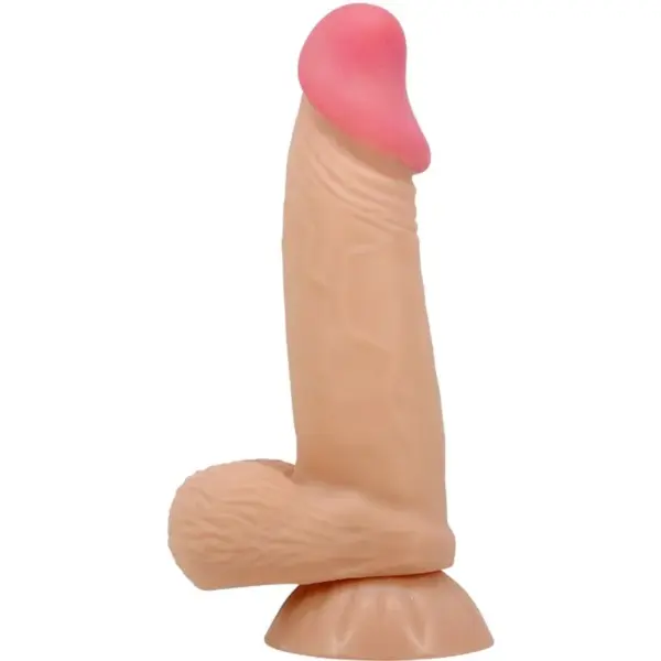 Pretty Love - Dildo Realístico con Ventosa Piel Deslizante 19.4 cm