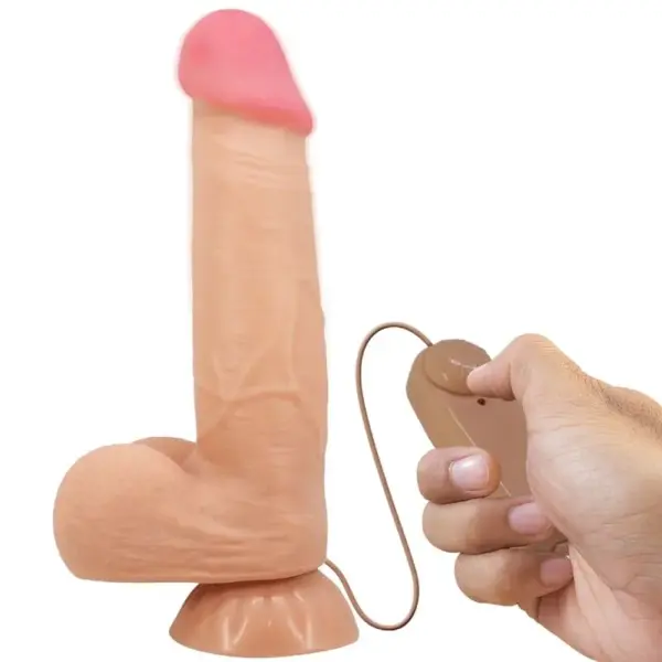 Pretty Love - Dildo Realístico con Ventosa y Control Remoto Natural 21.8 cm