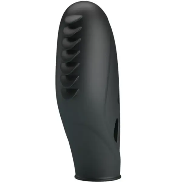 Pretty Love - Gilo Vibrador de Dedo Silicona Negro - Imagen 2