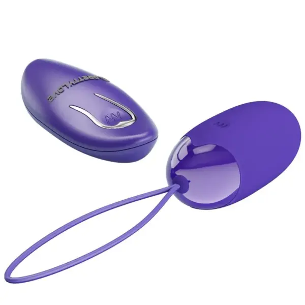 Pretty Love - Huevo vibrador control remoto morado - Imagen 2