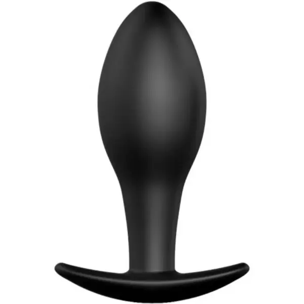 Pretty Love - Plug Anal Silicona Ancla 8.5 cm Negro