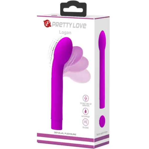 Pretty Love - Vibrador punto G morado con 10 vibraciones - Imagen 6