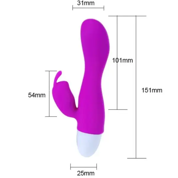 Pretty Love - Vibrador rabbit con 30 modos de placer - Imagen 4