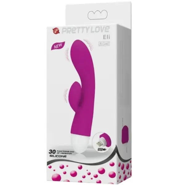 Pretty Love - Vibrador rabbit con 30 modos de vibración - Imagen 9