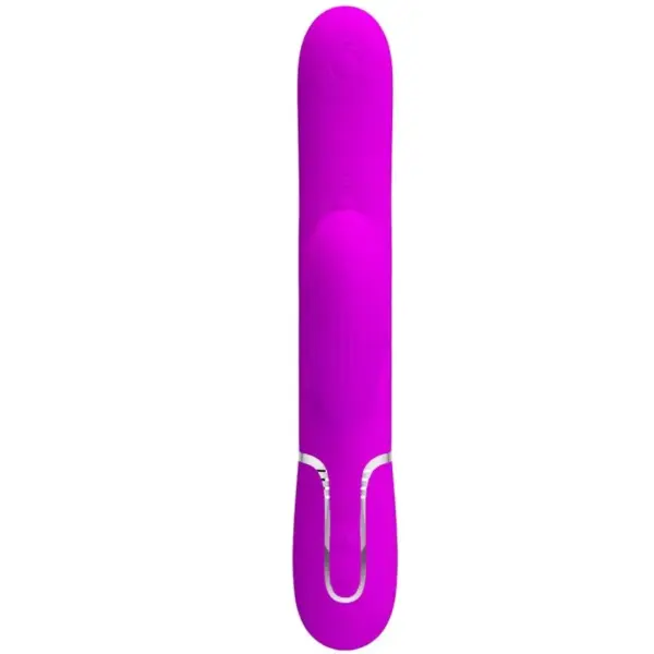 Pretty Love - Vibrador rabbit con licking morado - Imagen 2