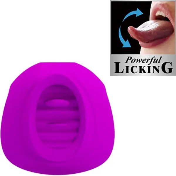 Pretty Love - Vibrador rabbit con licking morado - Imagen 2