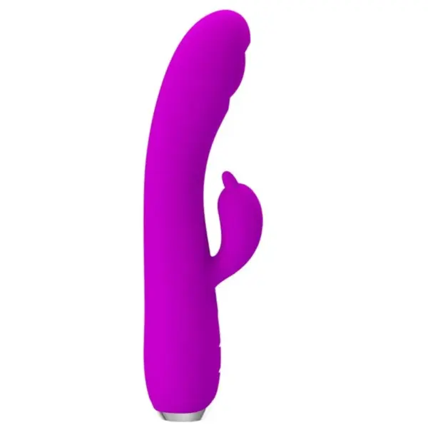 Pretty Love - Vibrador rabbit con licking morado - Imagen 3