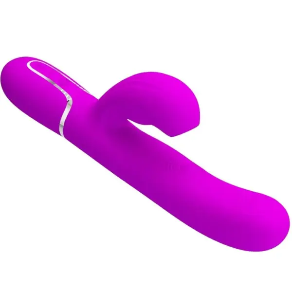 Pretty Love - Vibrador rabbit con licking morado - Imagen 6